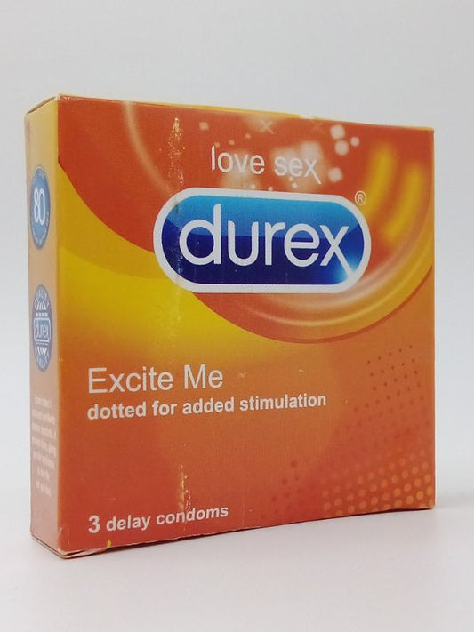 durex dotted condom excite me