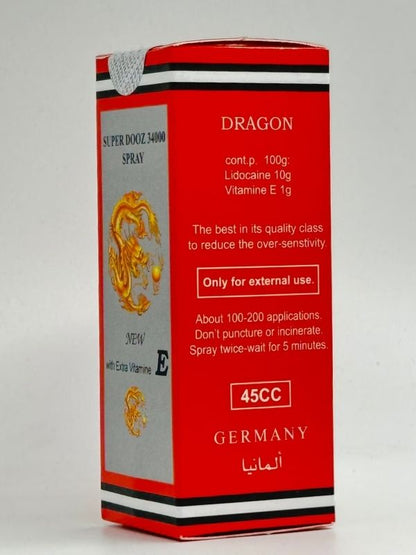 dragon delay spray 34000 how to use