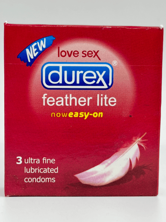 Durex Feather Lite Condoms - 3 Ultra Fine Lubricated Condom