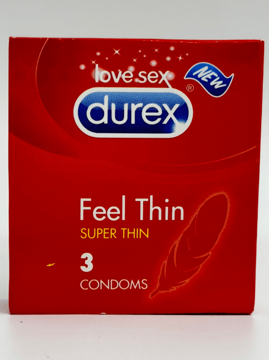 Durex Feel Thin Condoms - 3 Super Thin Condom