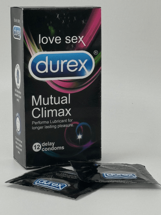 Durex Mutual Climax Condoms - 12 Performa Lubricant Condoms