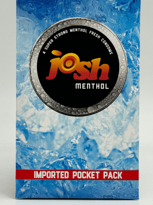 Josh Menthol Condoms - 4 Strong Condoms