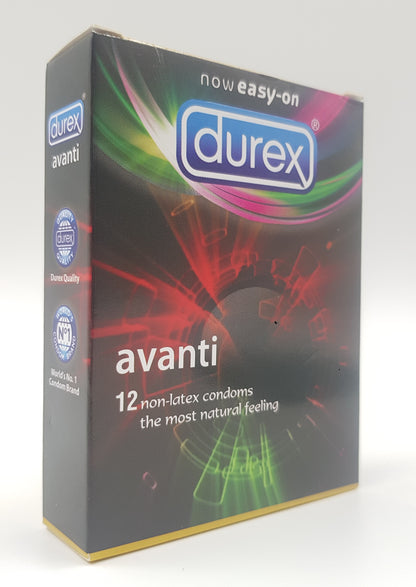 Durex Avanti Condoms 12 Pieces - Non Latex Natural Feeling