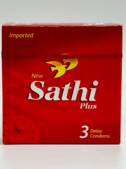 Sathi Delay Condom - 3 Strong Delaying Condoms