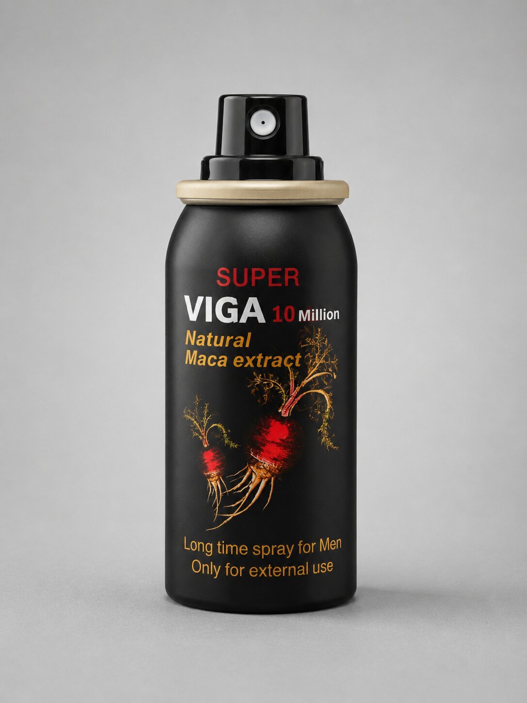 Super Viga 10 Million Delay Spray bottle – Natural Maca Extract, long-lasting spray for men, 45ml