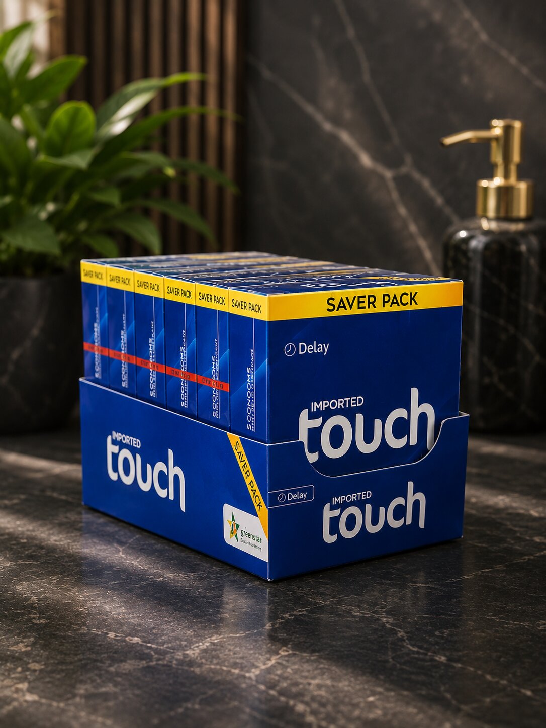 Touch Delay Condoms 6-Pack Saver – Long-Lasting Pleasure, Discreet Delivery Pakistan
