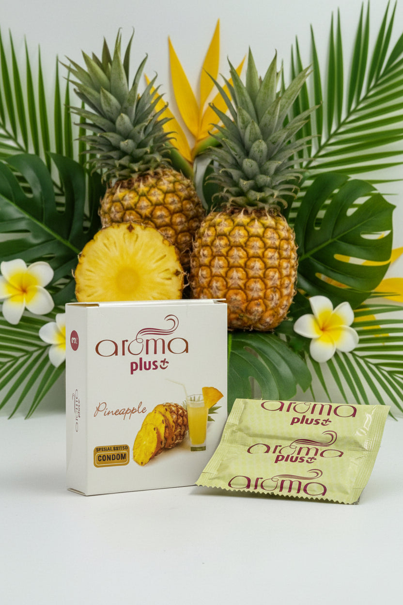 Aroma Plus Condom Apple Flavor - 3 Special Dotted CondomsCondomswww.viga.pk