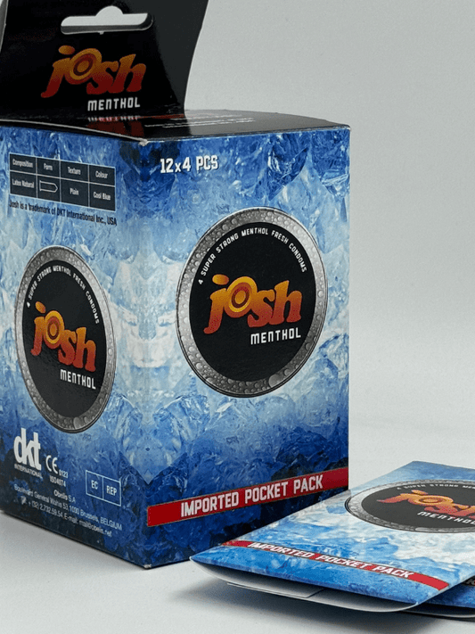 Josh Menthol Condoms - 12 x 4 Pack of Condoms