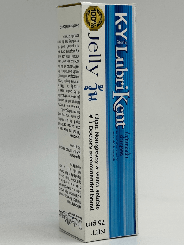 K-Y LubriKent 75g - Non Greasy Lubricant Odorless
