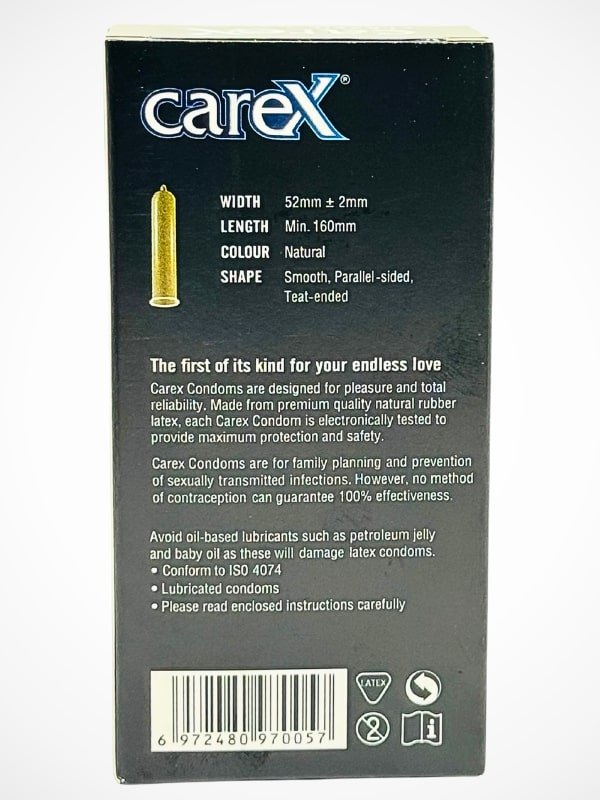 Carex Classic Condoms - 12 CondomsCondomswww.viga.pk