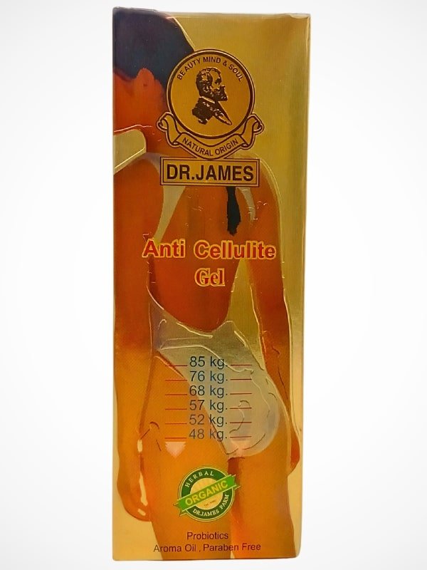 Dr. James Anti Cellulite Gel 250ML - Solution for Smooth and Firm SkinHip & Thighwww.viga.pk