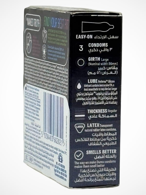 Durex Extended Pleasure Condoms - 3 Delay Condoms (Imported)Condomswww.viga.pk