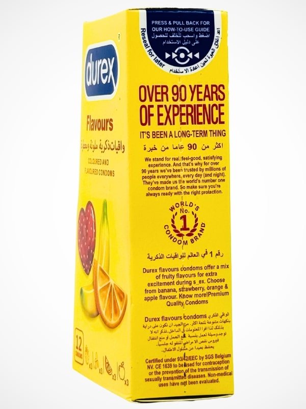 Durex Flavours Condoms - 12 Flavored Condoms PackCondomswww.viga.pk