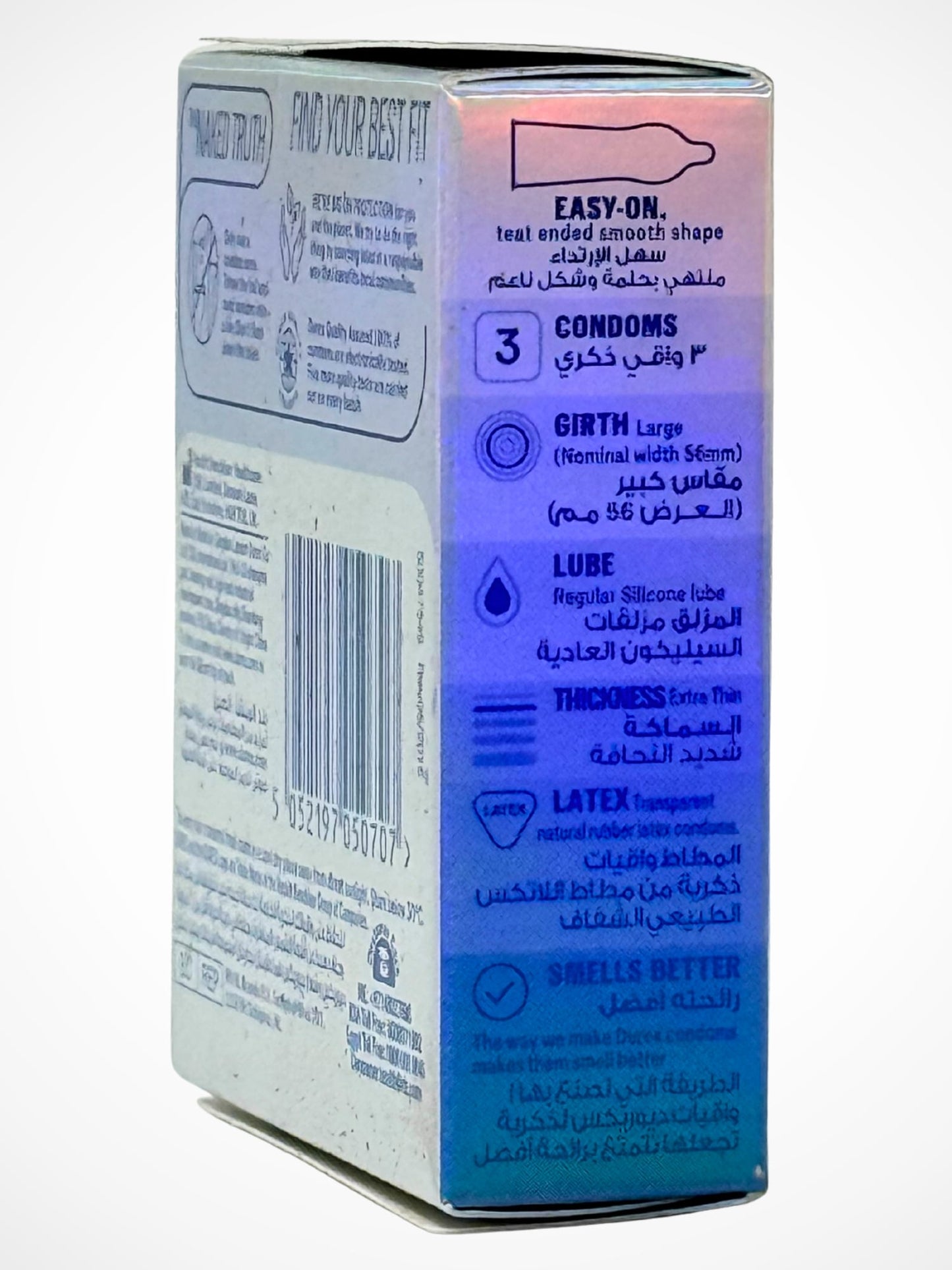 Durex Invisible Condoms - 3 Extra Thin Condoms (Imported)Condomswww.viga.pk