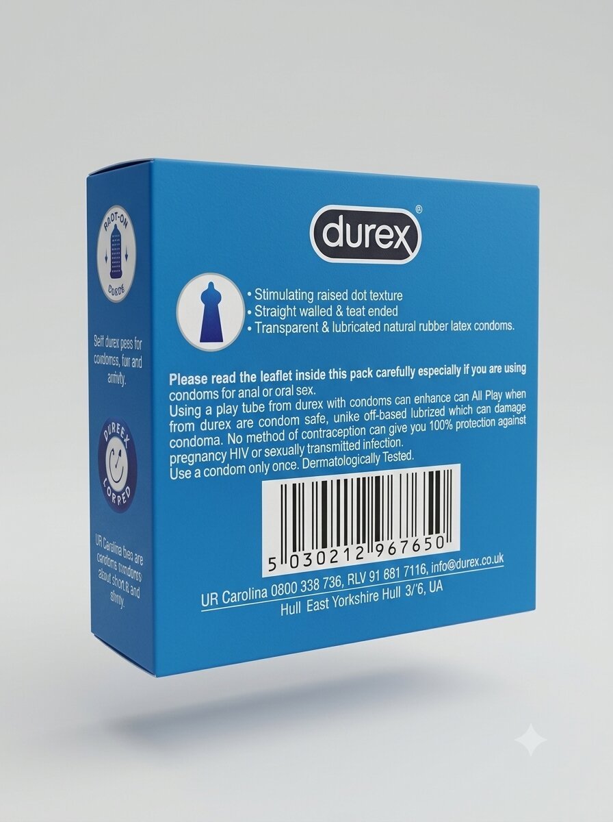 Durex Love Condoms – 3 Pack | Extra Lubricated | Clearance SaleCondomswww.viga.pk