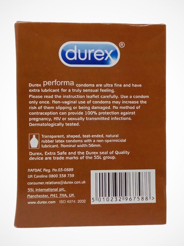 Durex Performa Condoms - 12 CondomsCondomswww.viga.pk
