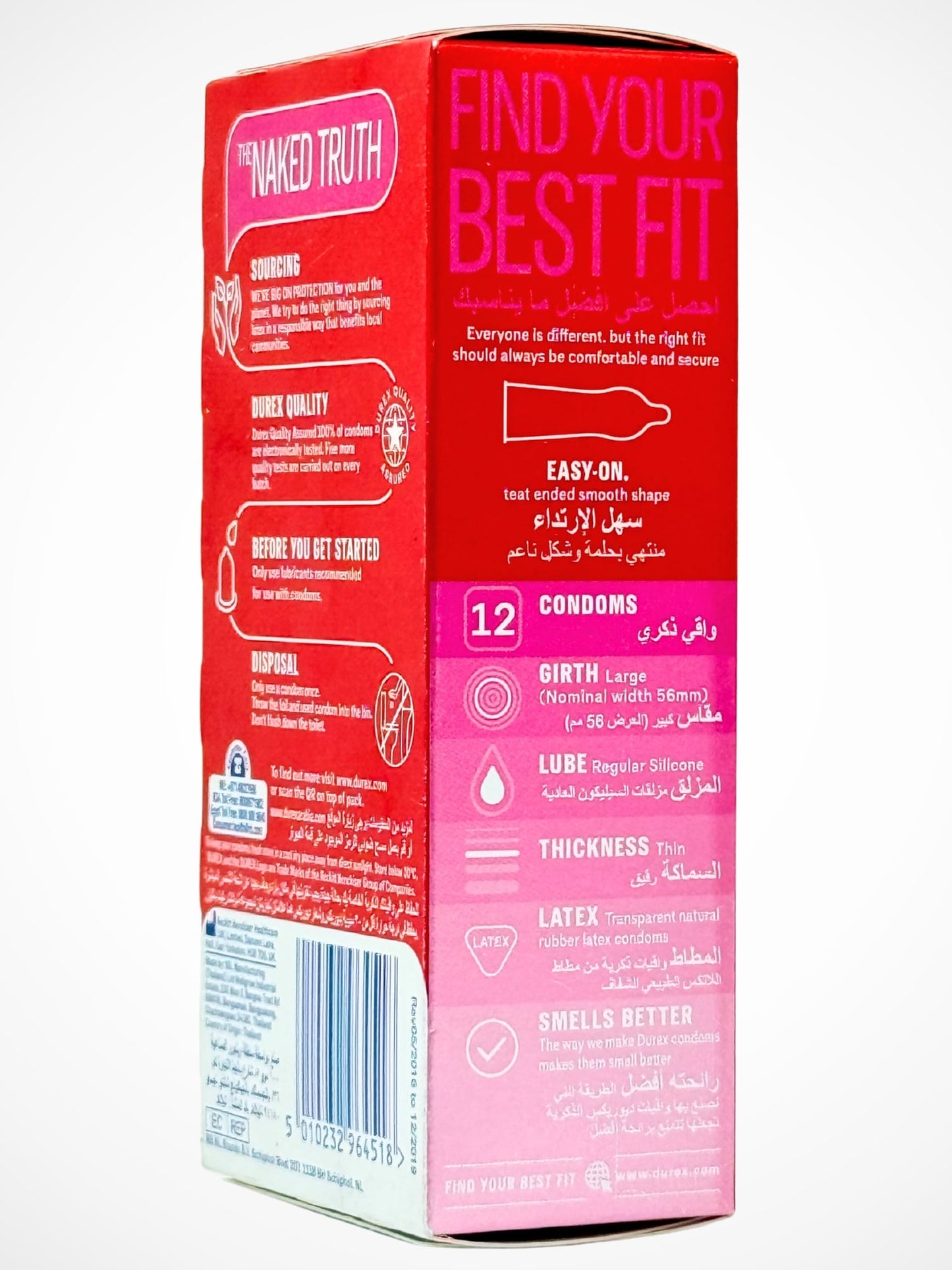 Durex Thin Feel Condoms - 12 Super Thin Condoms (Imported)Condomswww.viga.pk