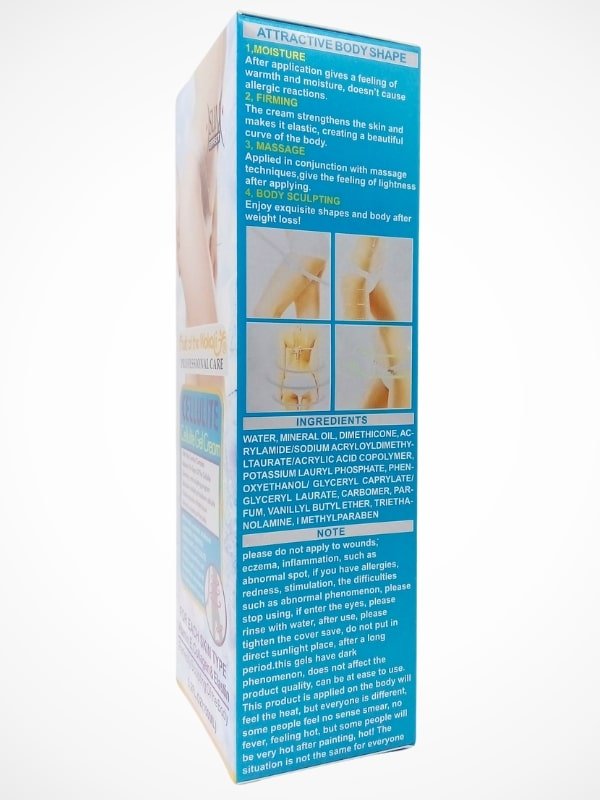 Fruit of Wokali Cellulite Gel Cream 150ML - Unwanted Fat Burning CreamHip & Thighwww.viga.pk