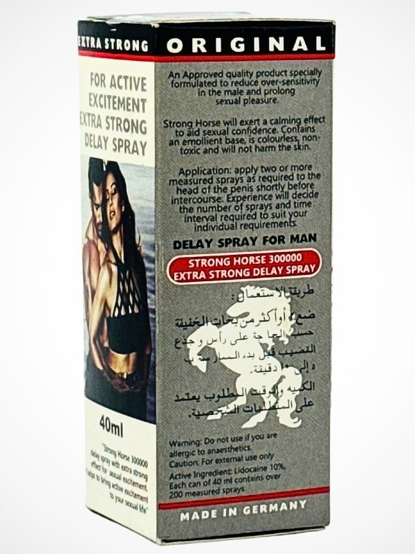 Horse Power Delay Spray 300000 - Extra Strong EffectMen Delay Spraywww.viga.pk