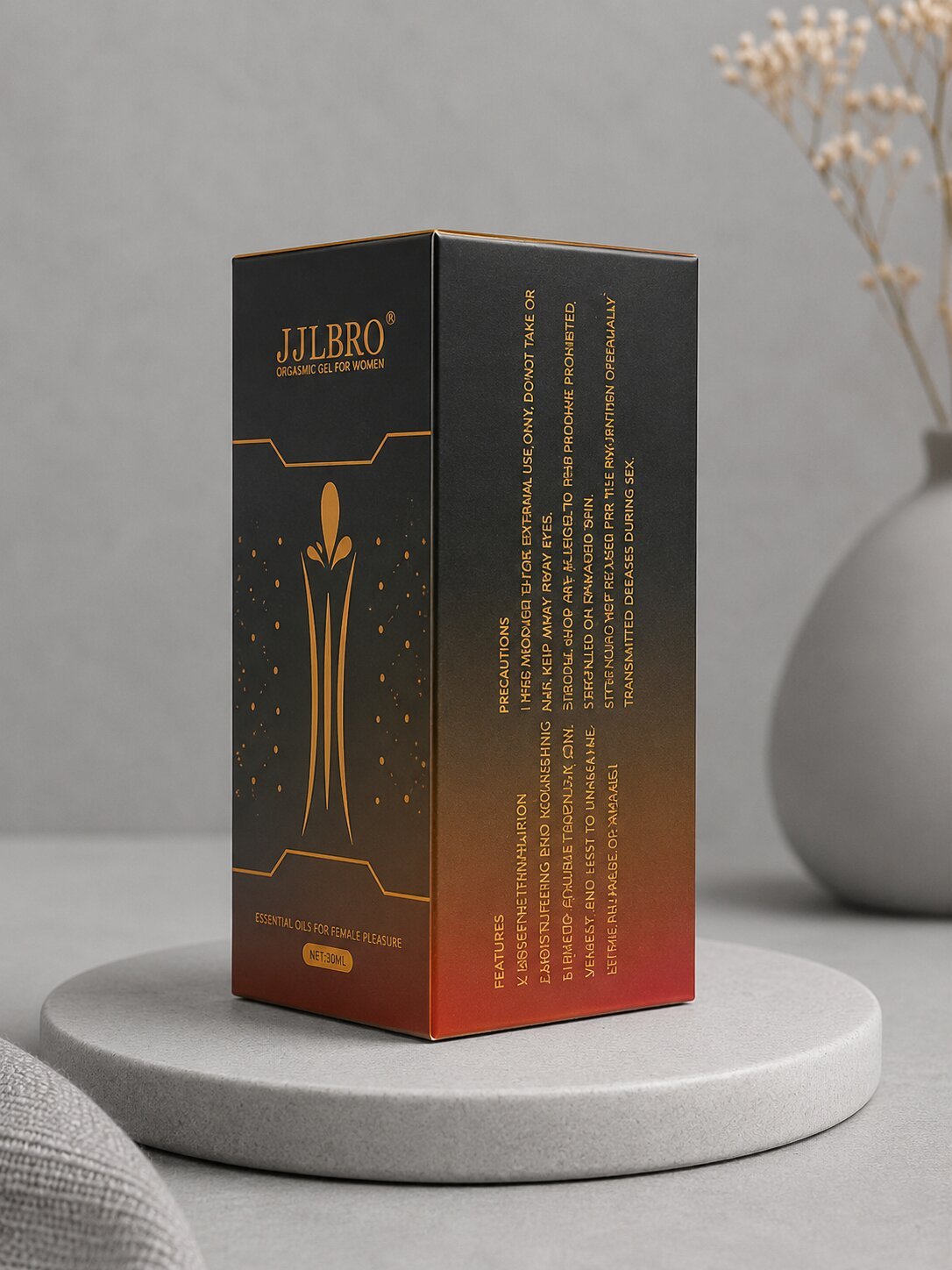 JJLBRO Orgasmic Gel for Women – Stimulating Arousal Gel | Water-Based, Tingling FormulaLubricantwww.viga.pk