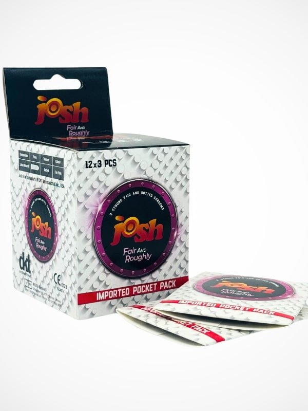 Josh Fair & Roughly Condoms - 36 Condom PackCondomswww.viga.pk
