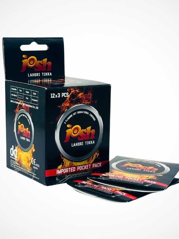 Josh Lahori Tikka Condom - 36 Condoms PackCondomswww.viga.pk