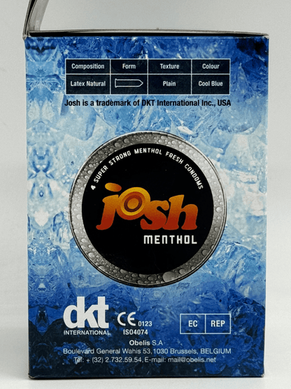 Josh Menthol Condoms - 12 x 4 Pack of Condoms