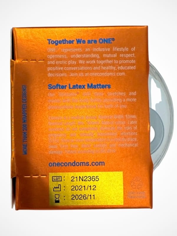 One Super Studs textured condoms - hundreds of pleasure studs Sensatex latex