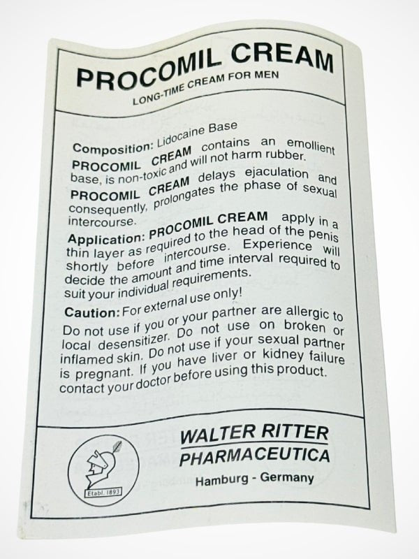 Procomil Delay Cream 15g - Longtime Cream For MenMen Delay Creamwww.viga.pk