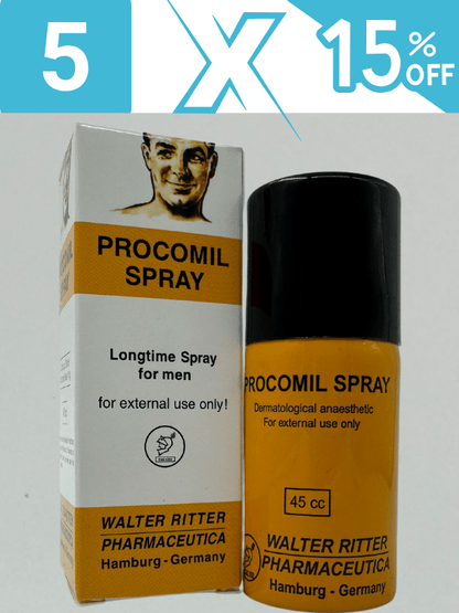Deal Pack Of 3 & 5 - Procomil Delay Spray
