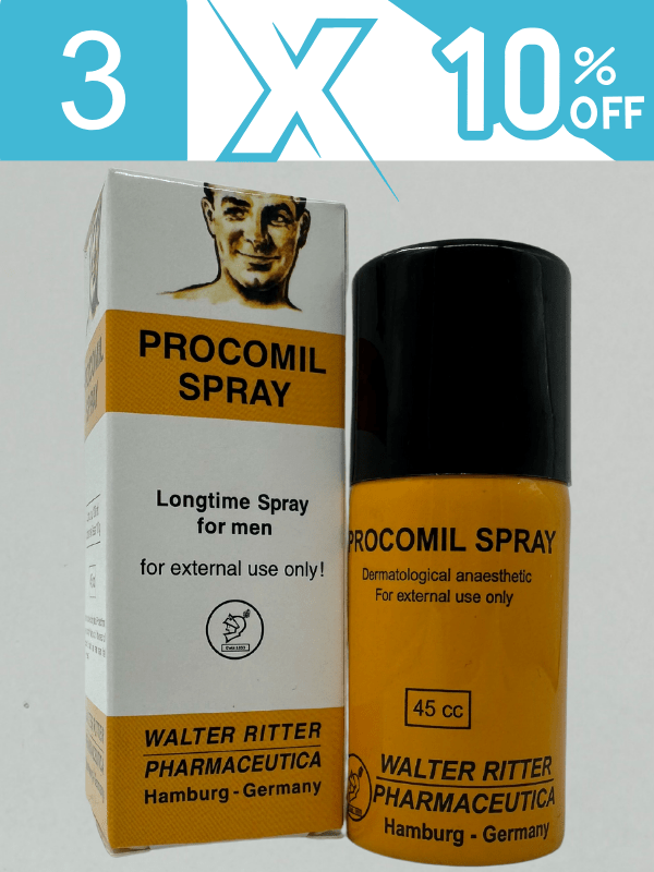 Deal Pack Of 3 & 5 - Procomil Delay Spray