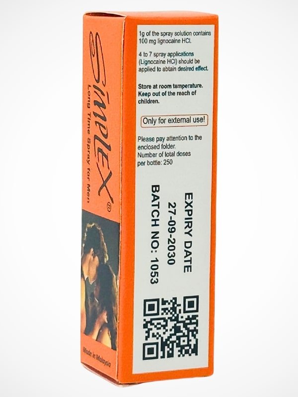 Simplex Delay Spray - 25ML (Local Made)Men Delay Spraywww.viga.pk