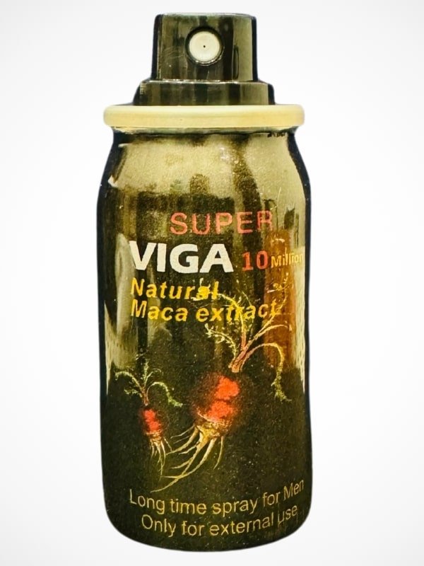 Super Viga 10 Million Delay Spray - Natural Maca ExtractMen Delay Spraywww.viga.pk