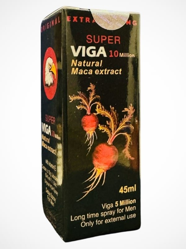 Super Viga 10 Million Delay Spray - Natural Maca ExtractMen Delay Spraywww.viga.pk