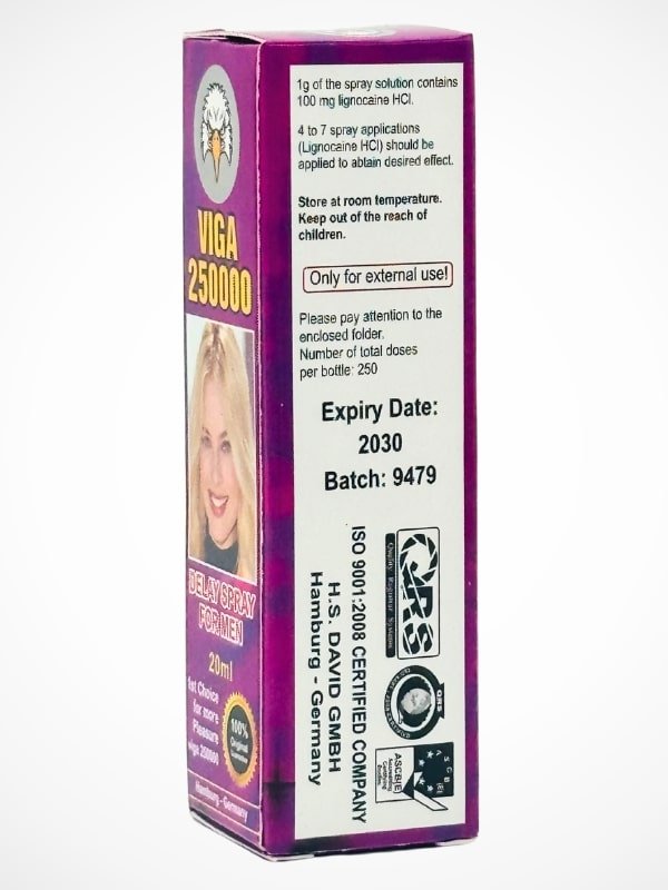 Viga 250000 Delay Spray - 22CC (Local Made)Men Delay Spraywww.viga.pk
