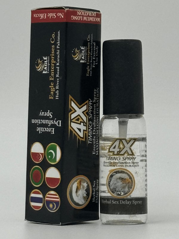 4X Delay Spray - Maximum Long DurationMen Delay Spraywww.viga.pk