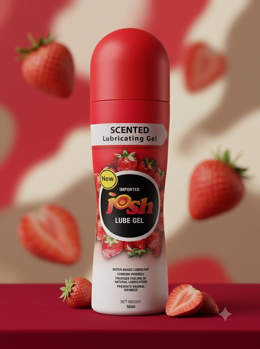 Josh Lube Gel Strawberry Scented 