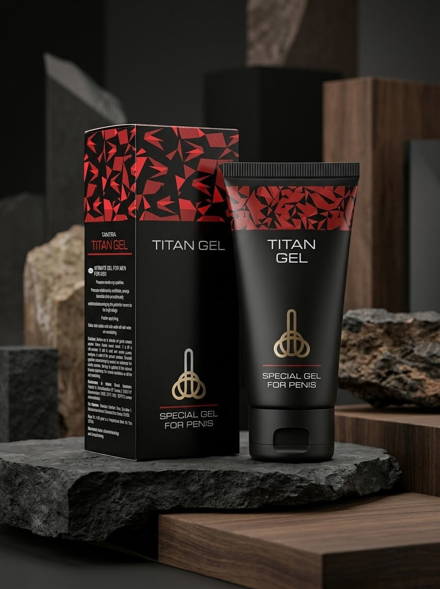 Titan Gel For Men – Male Enhancement Gel for Size, Stamina & Performance | 50ml Tube