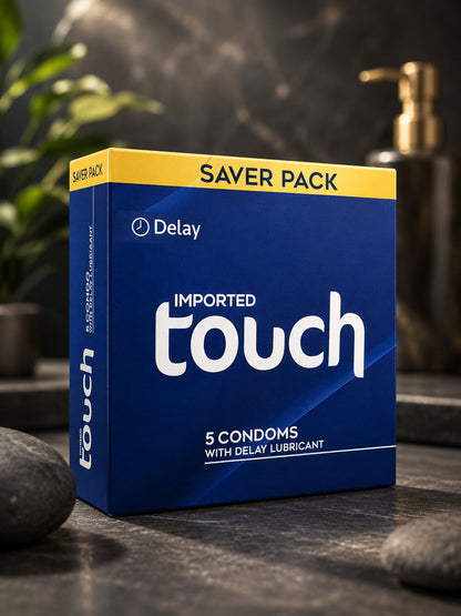 Touch Delay Condoms Single Pack – Premium Latex with Delay Lubricant Pakistan