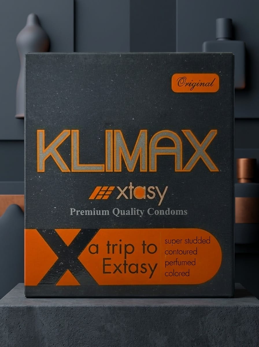 Klimax Studded & Dotted Condoms 2 Pack – Premium Latex Condoms in Pakistan
