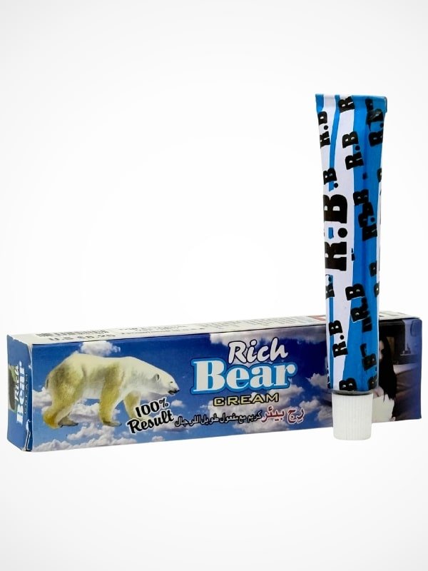 Rich Bear Delay Cream – Long Timing Cream, Reduces Sensitivity