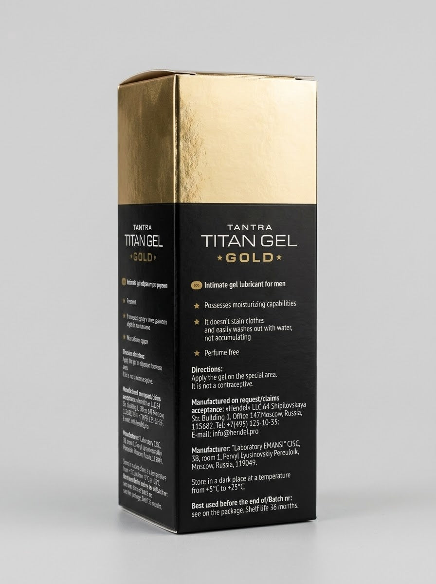 Titan Gel Gold For Men – Advanced Natural Enhancement Gel | Discreet Delivery Pakistan