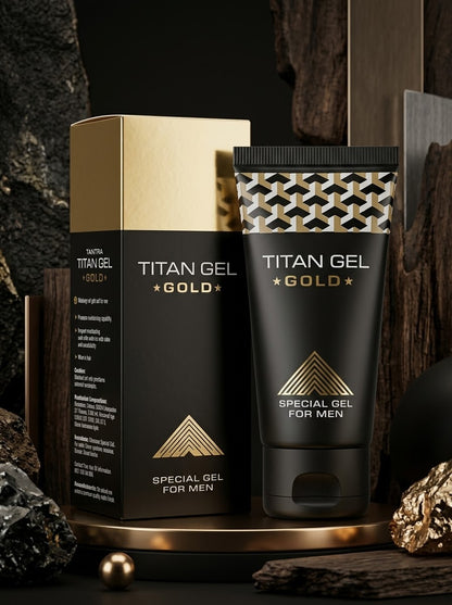 Titan Gel Gold For Men – Premium Male Enhancement Gel for Size, Stamina & Performance