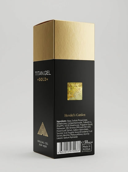 Titan Gel Gold – Premium Topical Gel for Men | Enhanced Size, Stamina & Confidence