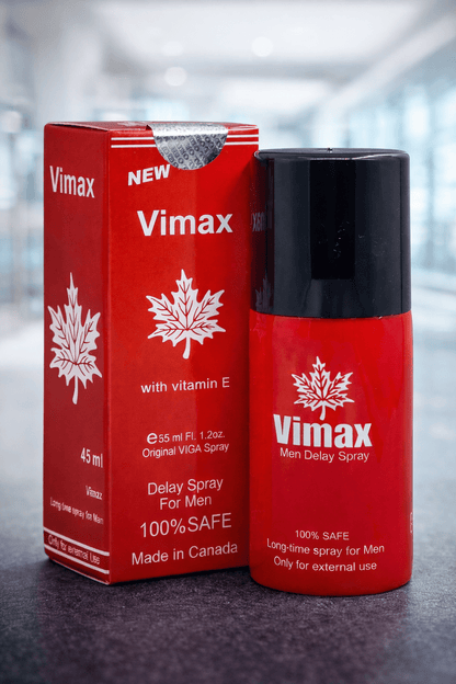 Vimax Delay Spray 45ML – Long Lasting Men's Timing Delay Spray, Natural Formula, No Side Effects