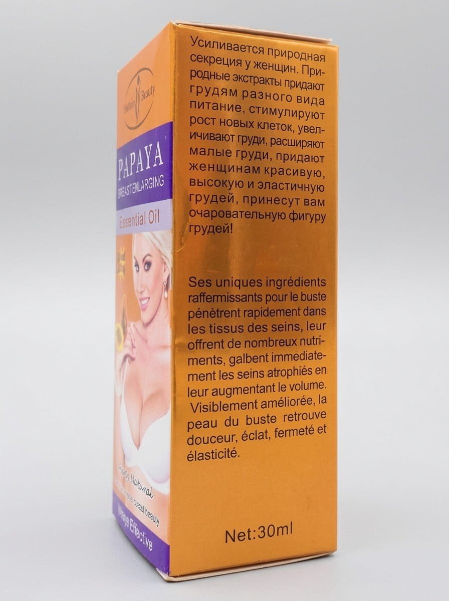 Aichun Beauty Papaya Breast Enlarging & Firming Oil – 100% Natural Herbs | 30MLBreast Enlargementwww.viga.pk