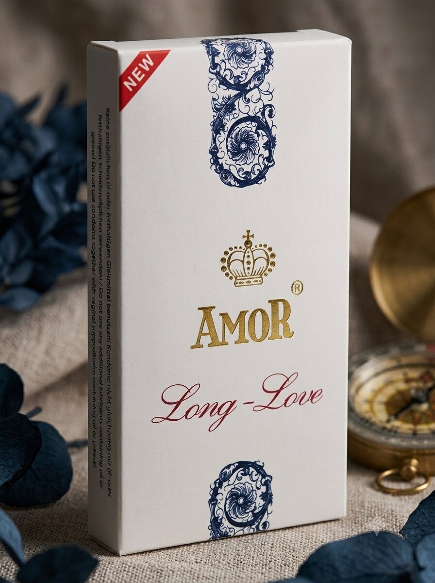 Amor Long Love Condoms – Benzocaine Delay Condoms for MenCondomswww.viga.pk