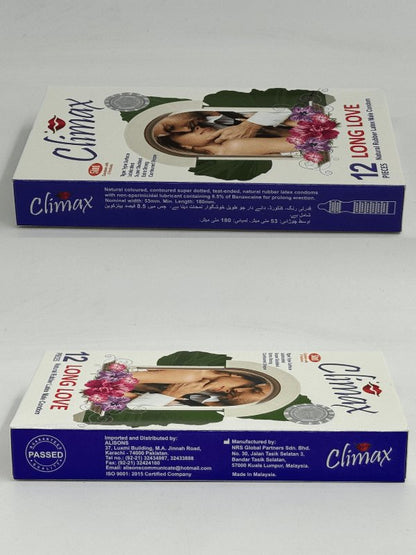 Climax Condoms - 12 Dotted & Lubricated CondomsCondomswww.viga.pk