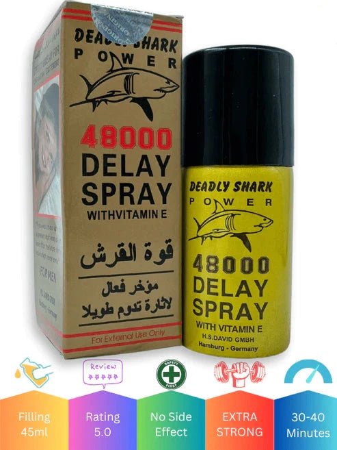 Combo Deal - DeadlyShark Delay Spray - Pack of 3Men Delay Spraywww.viga.pk