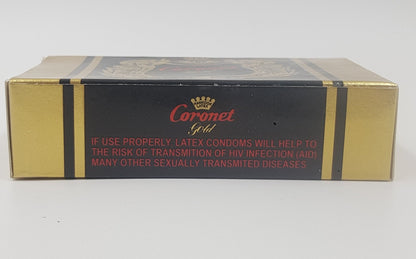 Coronet Gold Condoms 12 Pieces - Doted Lubricated CondomsCondomswww.viga.pk